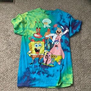 Tie Dye Spongebob Shirt from Nickelodeon
